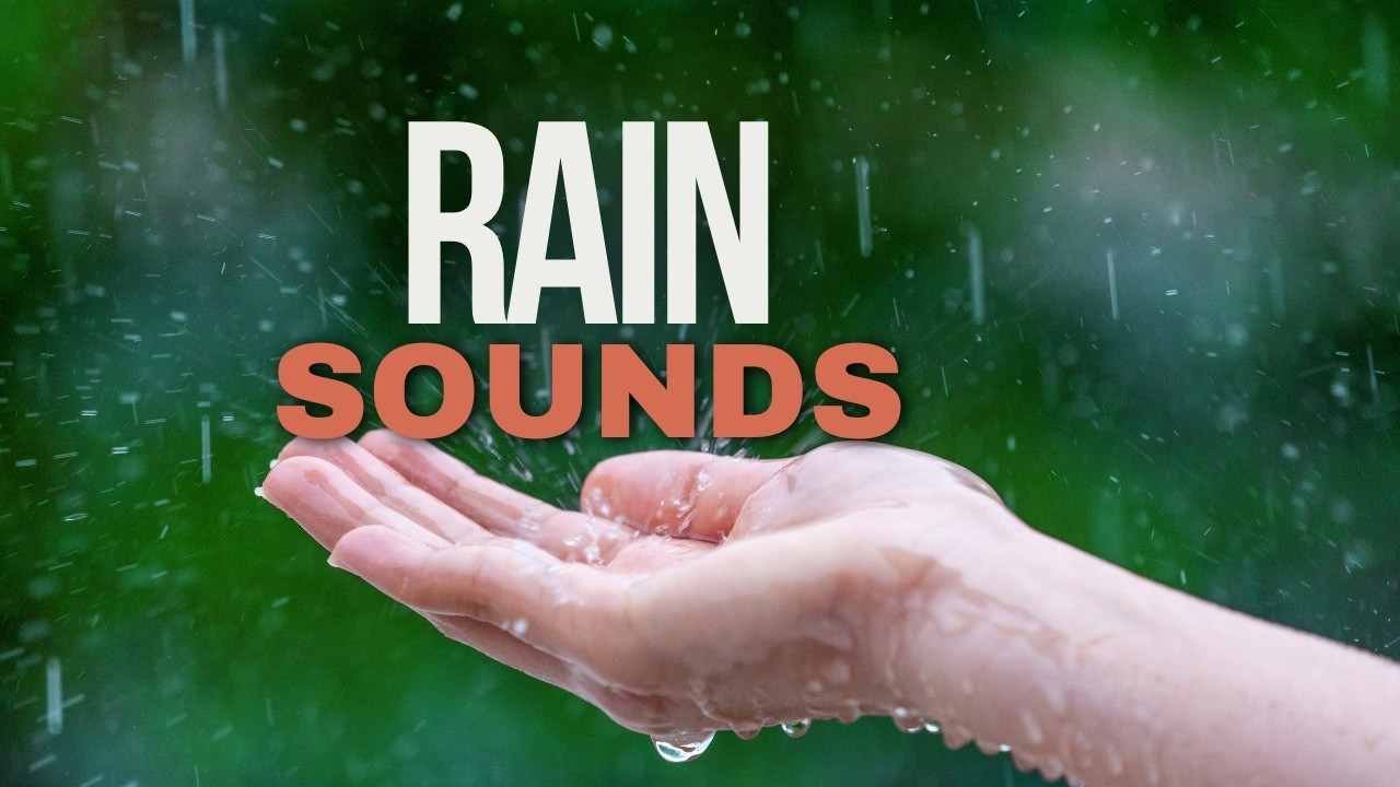 Rain on Window at Night - Cozy Rain Sounds for Studying, Focus and Reading