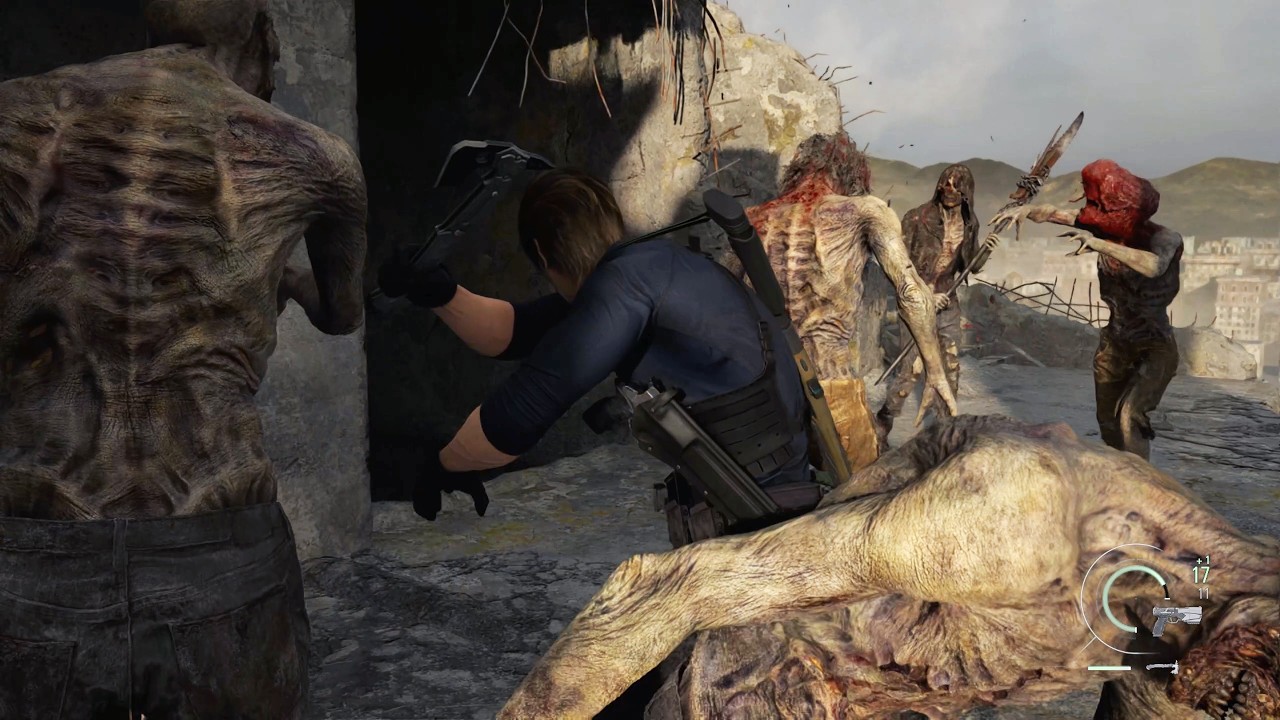 Resident Evil Requiem - Raccoon City Outskirts - Combat Gameplay - PC