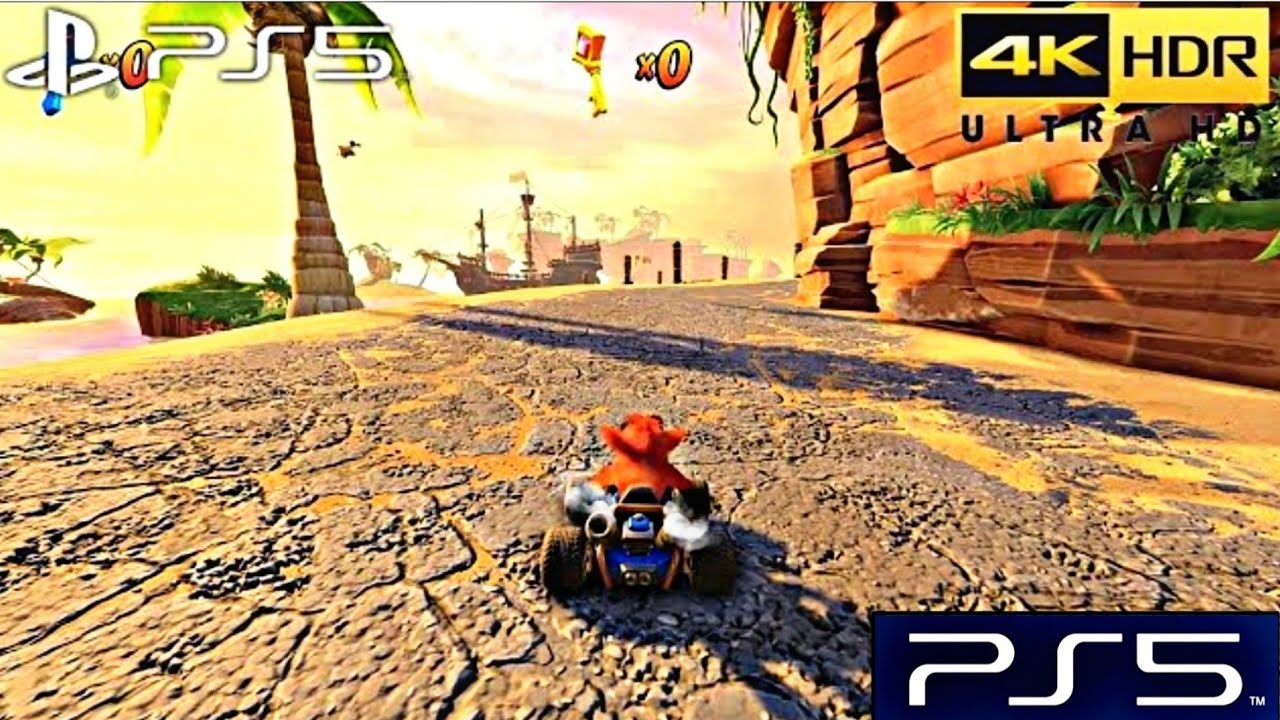 کراش ماشینی در پلی استیشن 5 🦊🎮