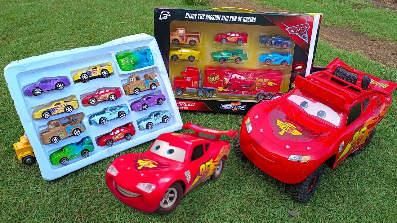 Disney Pixar Cars Unboxing Review l Lightning McQueen Bubble RC Car | Monster Truck