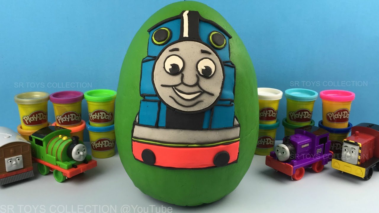 HUGE Thomas and Friends Play Doh Surprise Egg