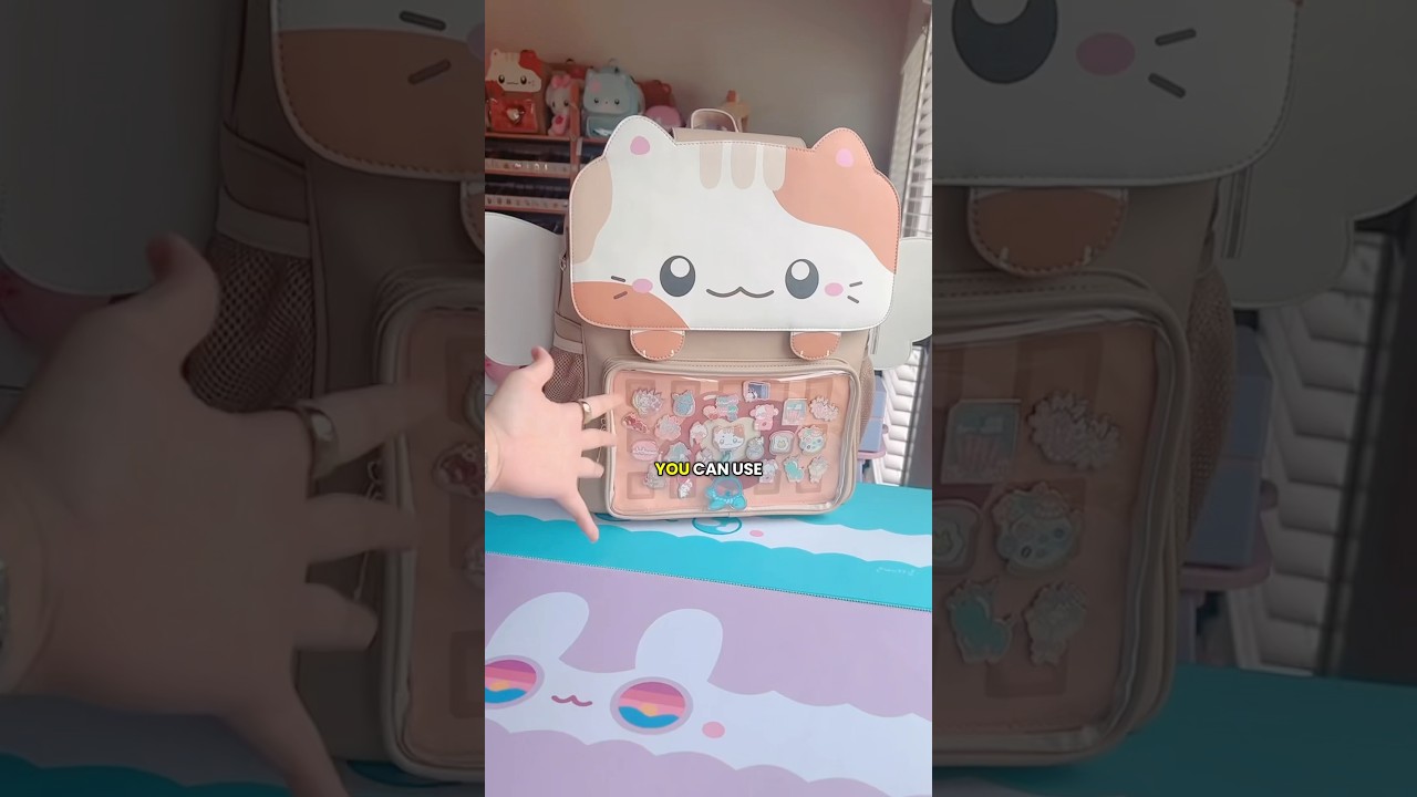 Ita bags are NOT for enamel pins?! 👀💛 #kawaiifashion #itabag
