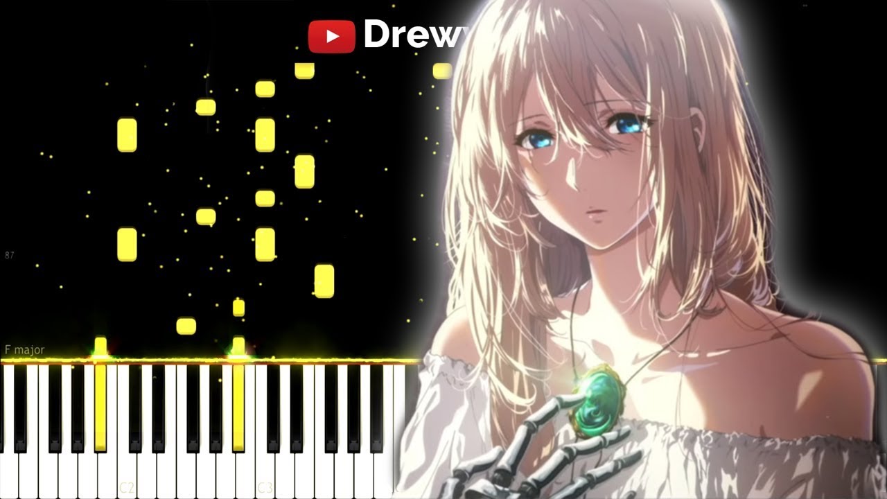 Violet Evergarden Movie ED Amy - Violet Evergarden Gaiden Piano OST ヴァイオレット・エヴァーガーデン 外伝 永遠と自動手記人形