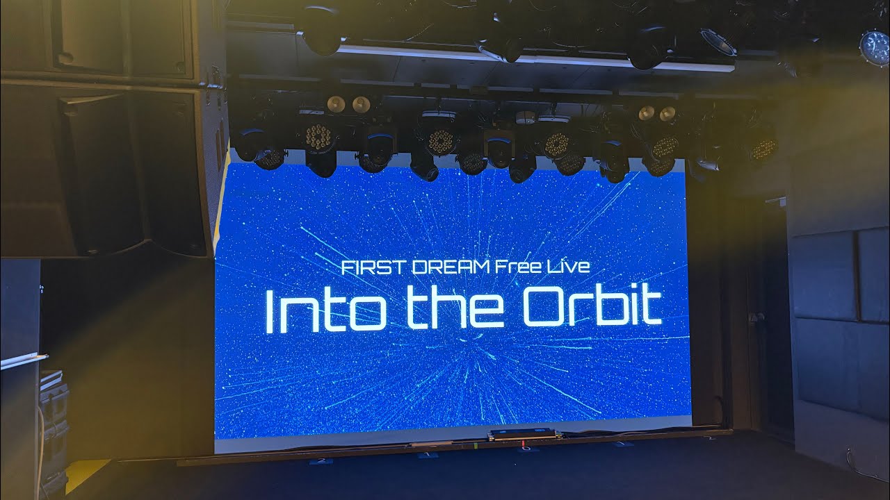 FIRST DREAM 単独ライブ『FIRST DREAM 2nd Concert〜Into the Orbit〜』 新曲LOVE LOCK