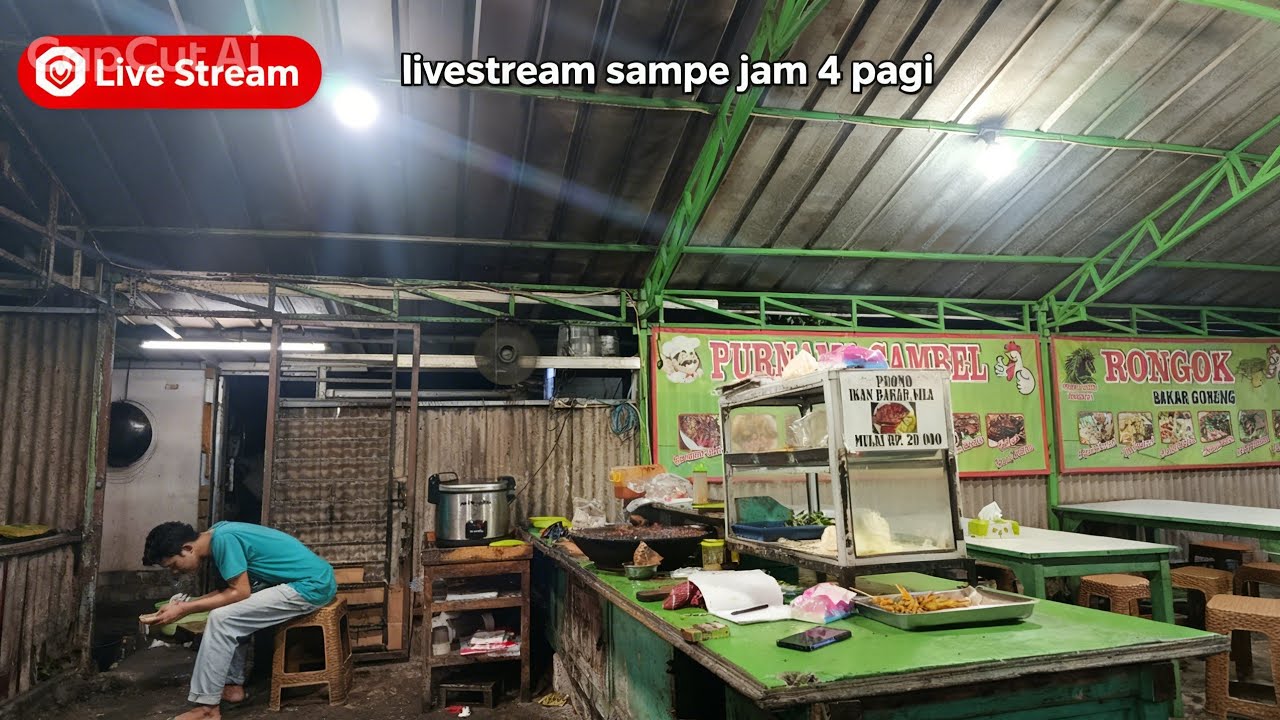 kucing jalanan sedang live sekarang!