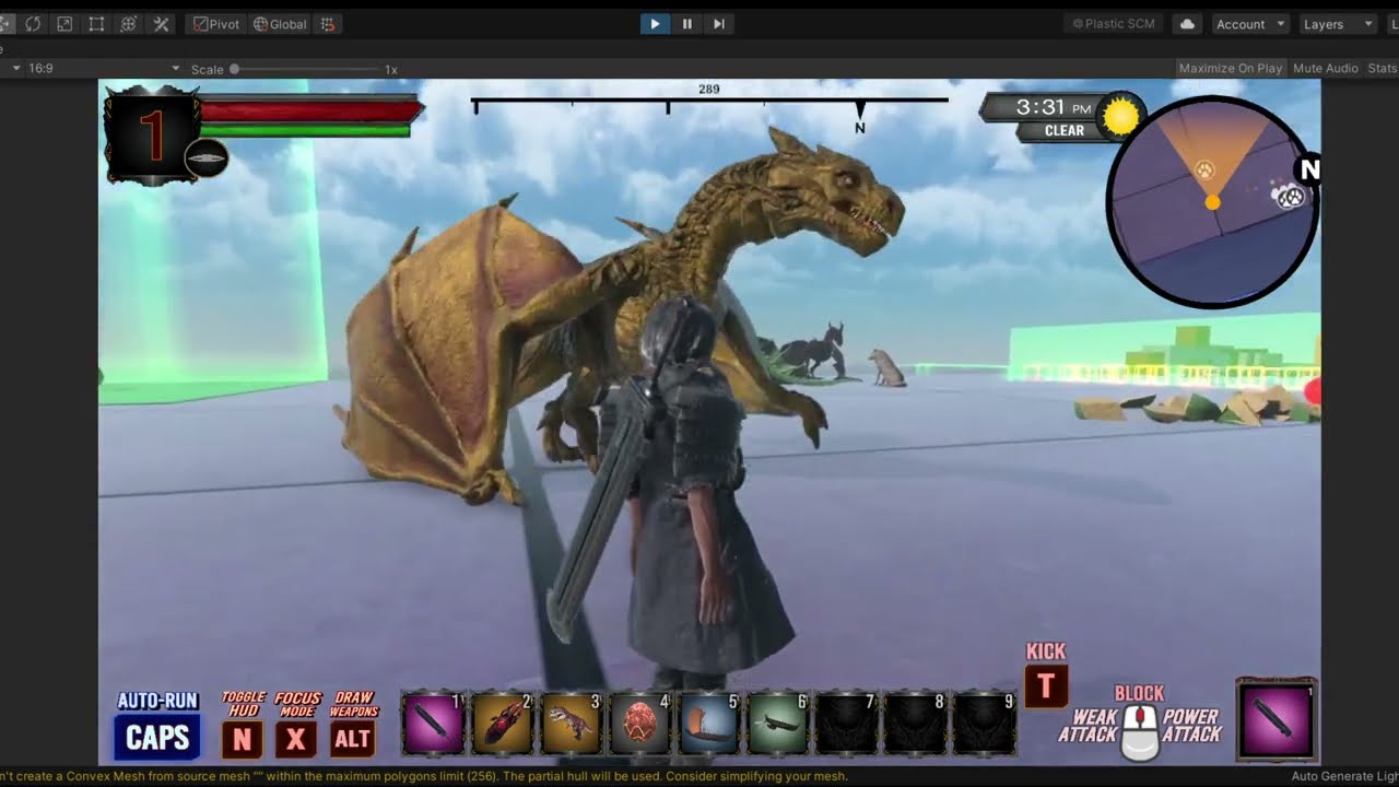 Pet System + Mesh Slicing in Unity