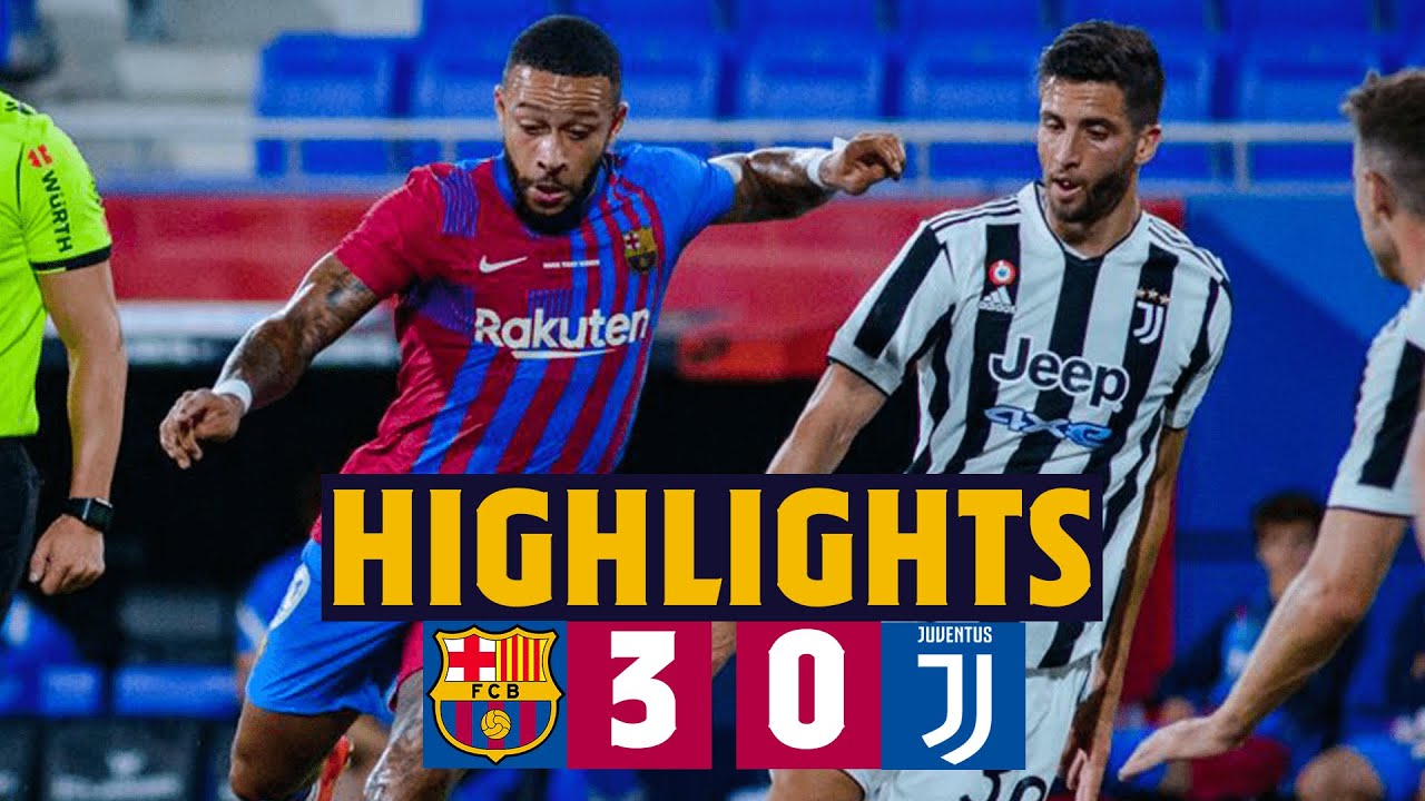 HIGHLIGHTS | Bar&ccedil;a 3&ndash;0 Juventus | BAR&Ccedil;A WIN GAMPER TROPHY 🏆🏆
