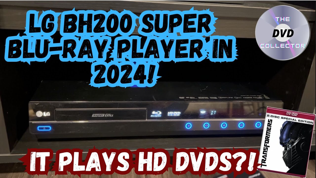 Обзор комбинированного DVD-плеера LG BH200 Super Blu-ray HD 2024 года!