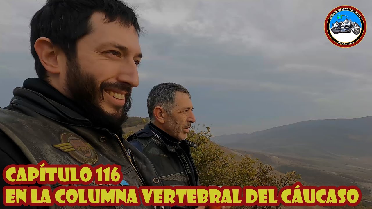 VUELTA AL MUNDO EN MOTO | EP.116 | EN LA COLUMNA VERTEBRAL DEL CÁUCASO - RUSIA