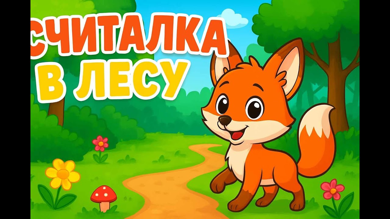 СЧИТАЛКА В ЛЕСУ | СТИХ ПРО ЖИВОТНЫХ