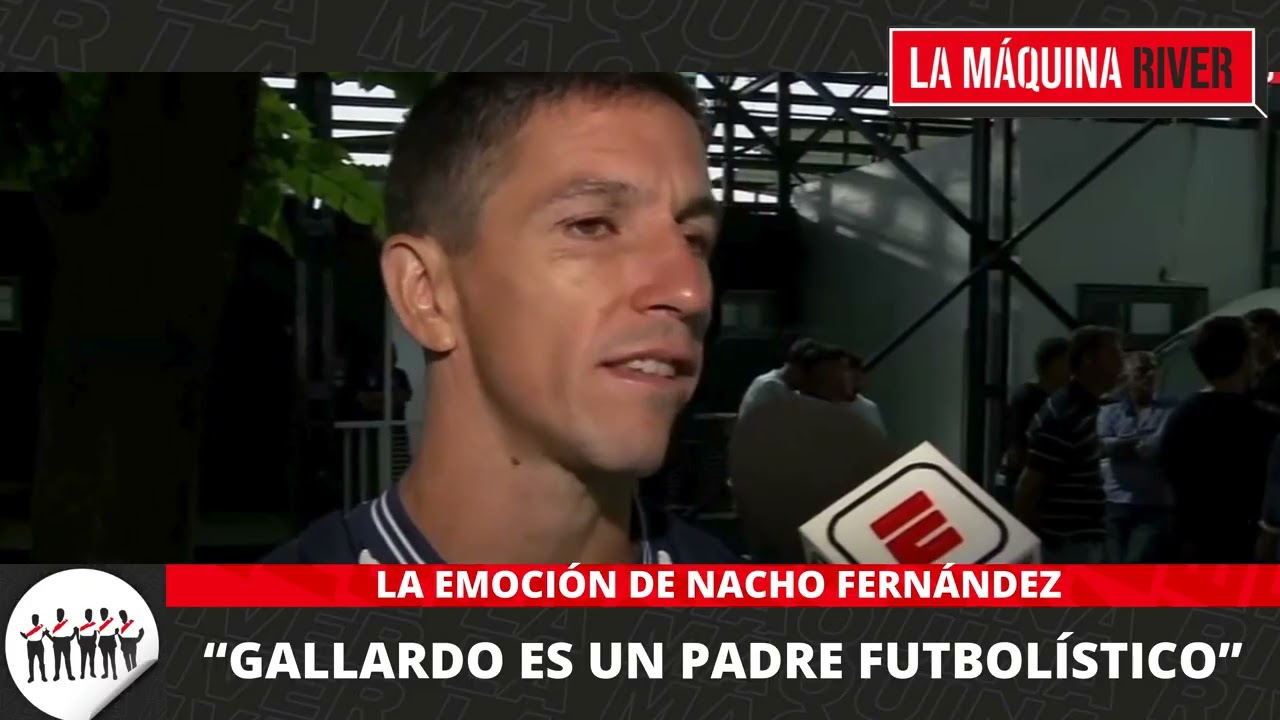 🎙️LA EMOCIÓN DE NACHO FERNÁNDEZ: 