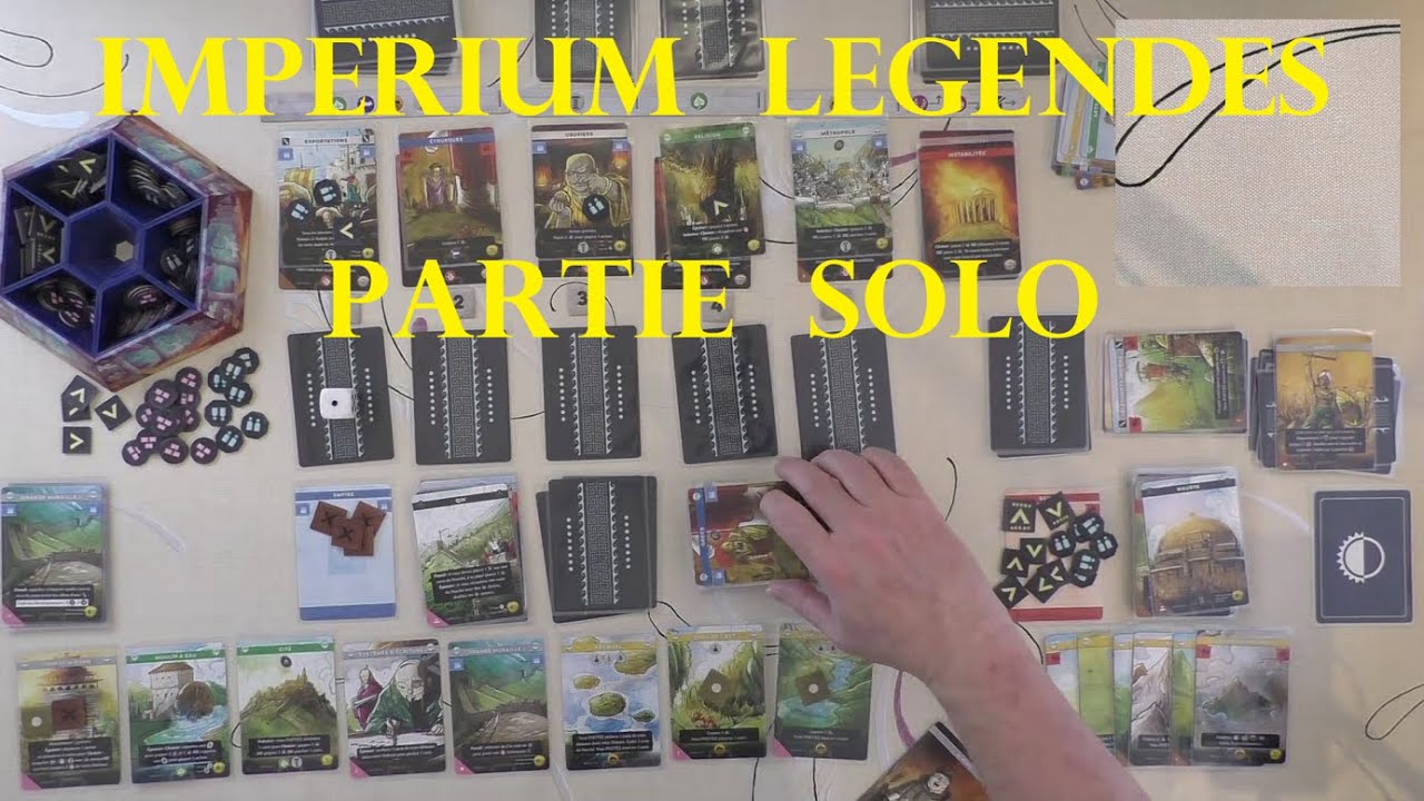 [FR] IMPERIUM LEGENDES - présentation et partie Solo