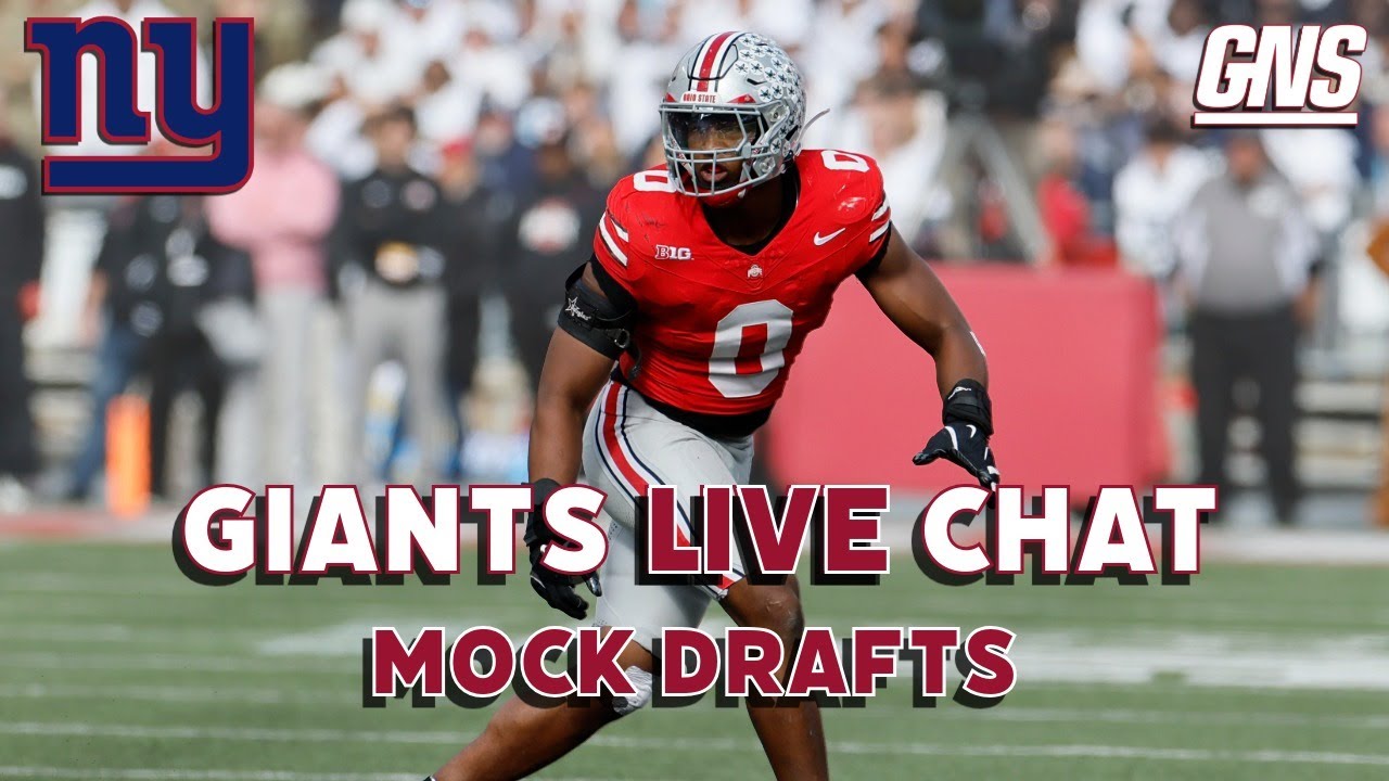 Giants Live Chat Mock Draft