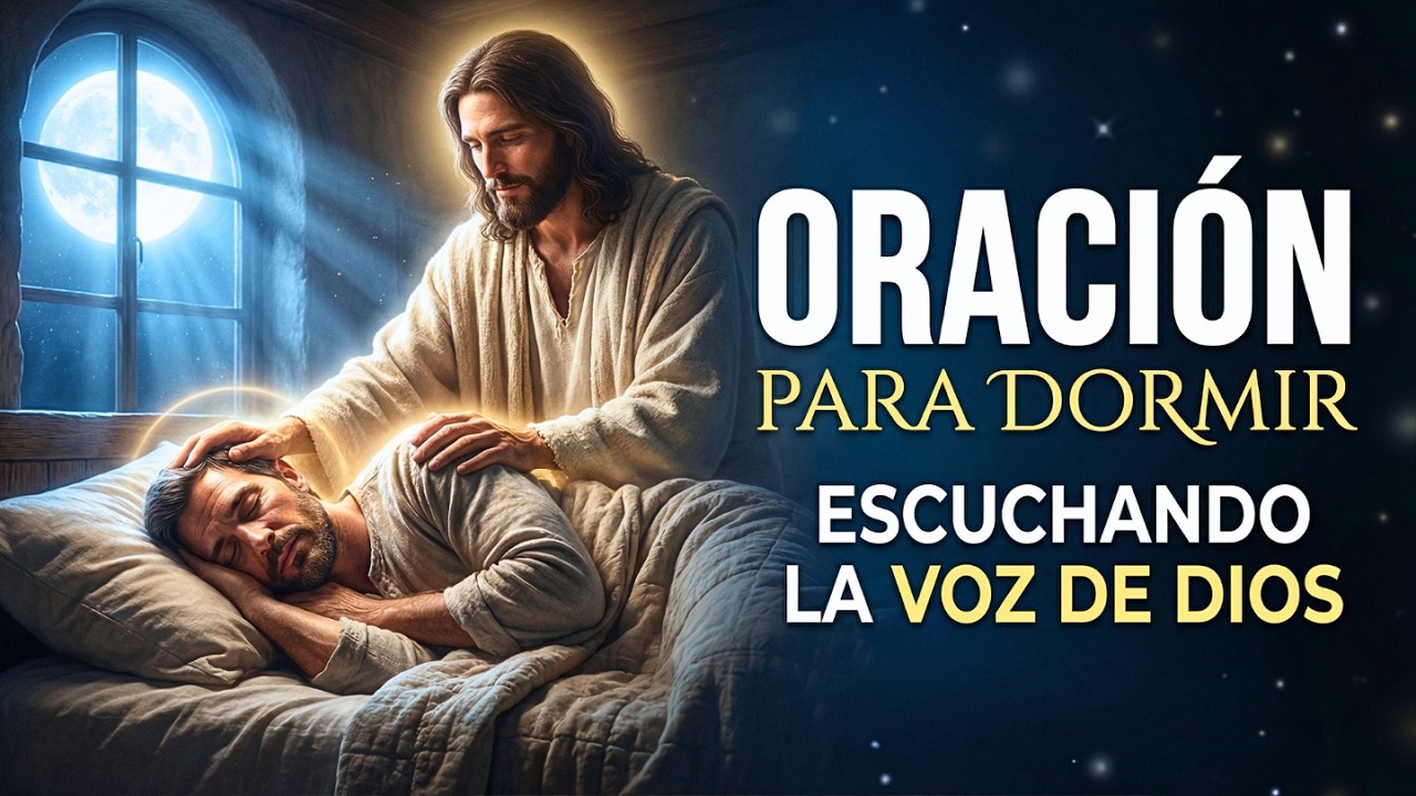 🌙✨ORACIÓN para DORMIR, ESCUCHALA y Te DORMIRÁS en 5 MINUTOS, JESUS estará CONTIGO esta Noche🌙✨