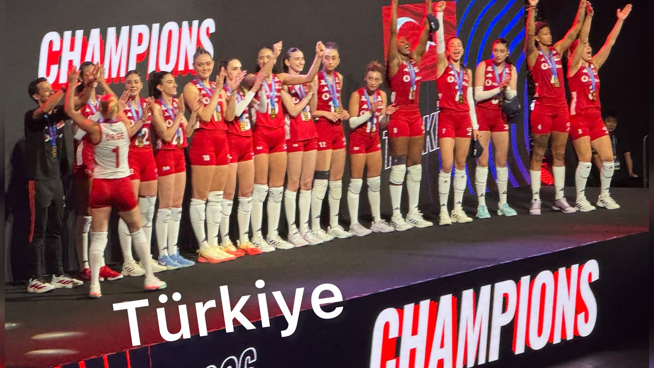 Finally #fileninsultanlari Vnl2026 champions T&uuml;rkiye 🇹🇷 3 -1 Brazil 🇧🇷 Şampiyon FileninSultanları