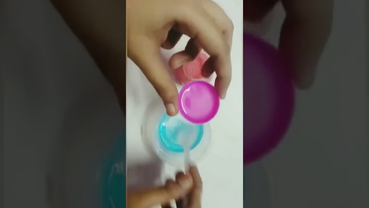 #shorts|Clear slime with fevi gum|Fevi gum slime without borax and activator|Diy fevi gum slime
