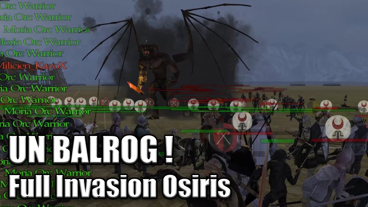 Full Invasion Osiris - Shieldwall devant Minas Tirith !