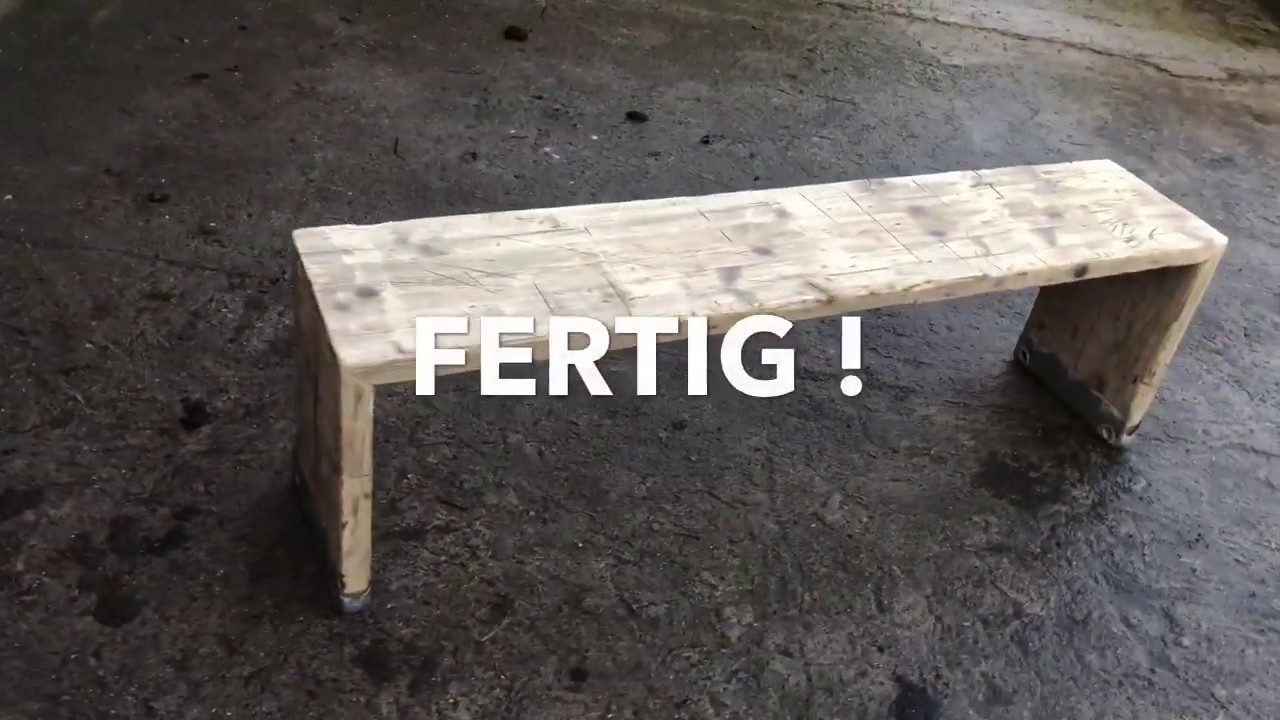 GERÜSTBOHLEN BANK - DIY