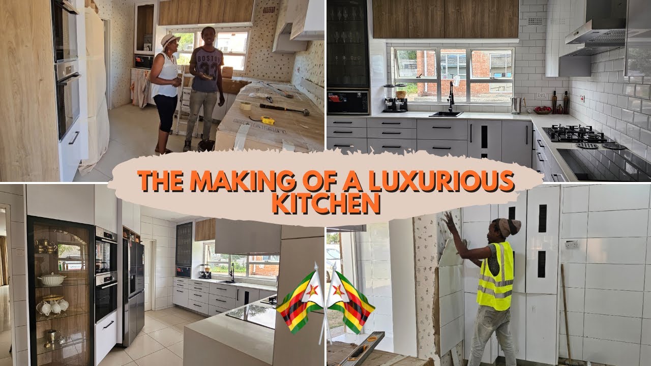 Real Estate Zimbabwe-Building In Bulawayo- A Beautiful Modern Kitchen