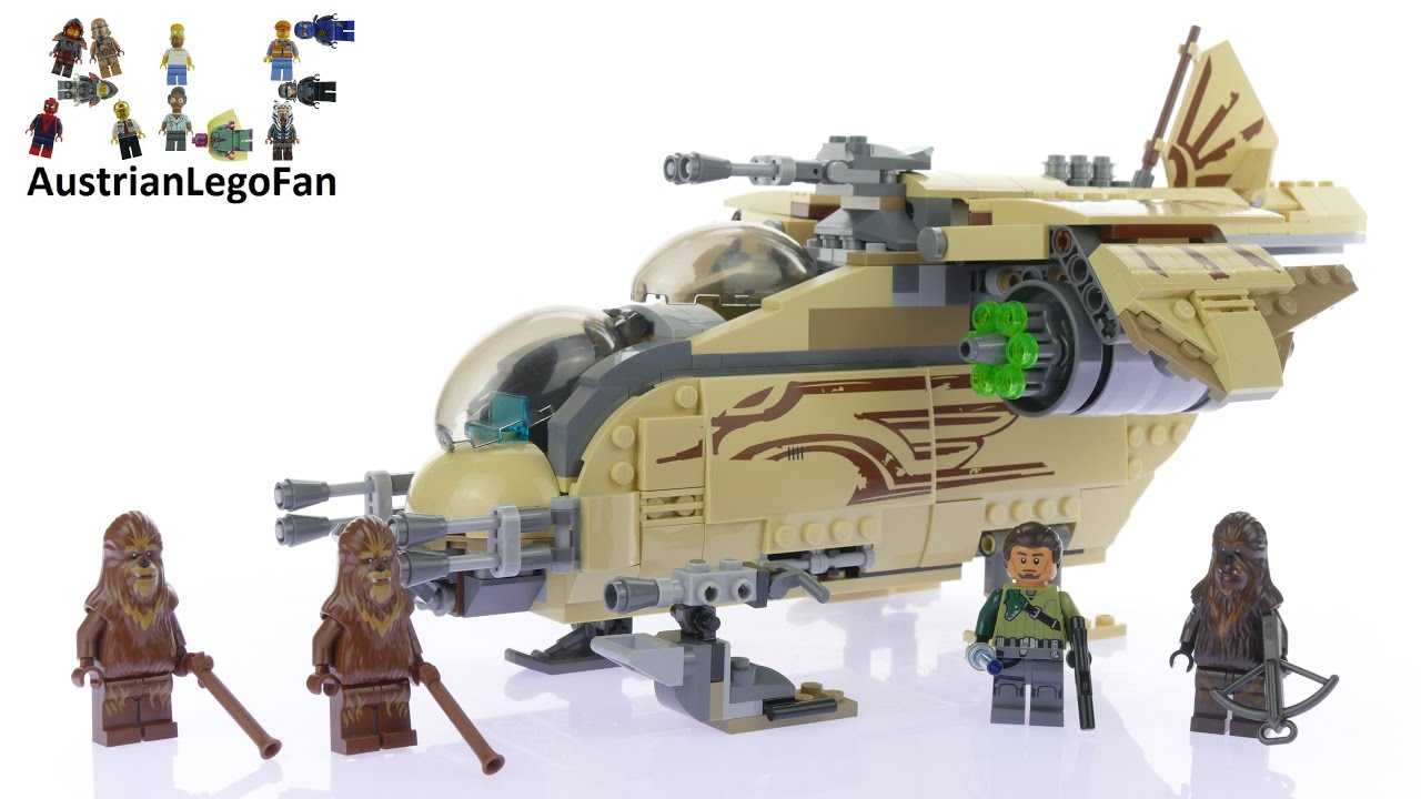 Lego Star Wars 75084 Wookiee™ Gunship - Lego Speed Build Review