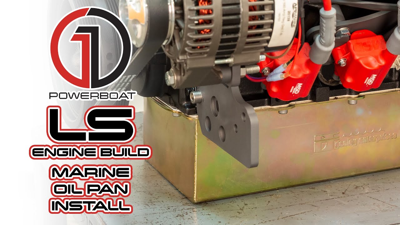 LS ENGINE MARINE CONVERSION: Installing the Marine Oil Pan