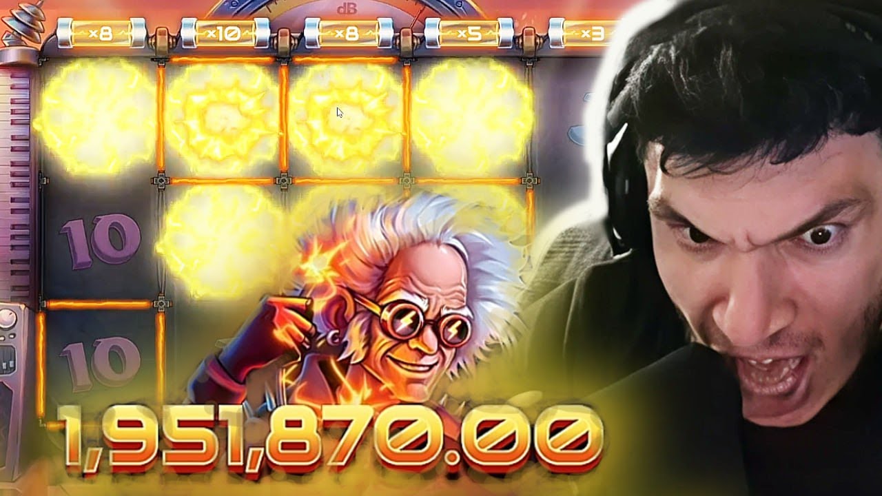 🤘HUGE WIN! 🎸DR. ROCK & THE RIFF REACTOR NEW SLOT BY TRAINWRECKSTV