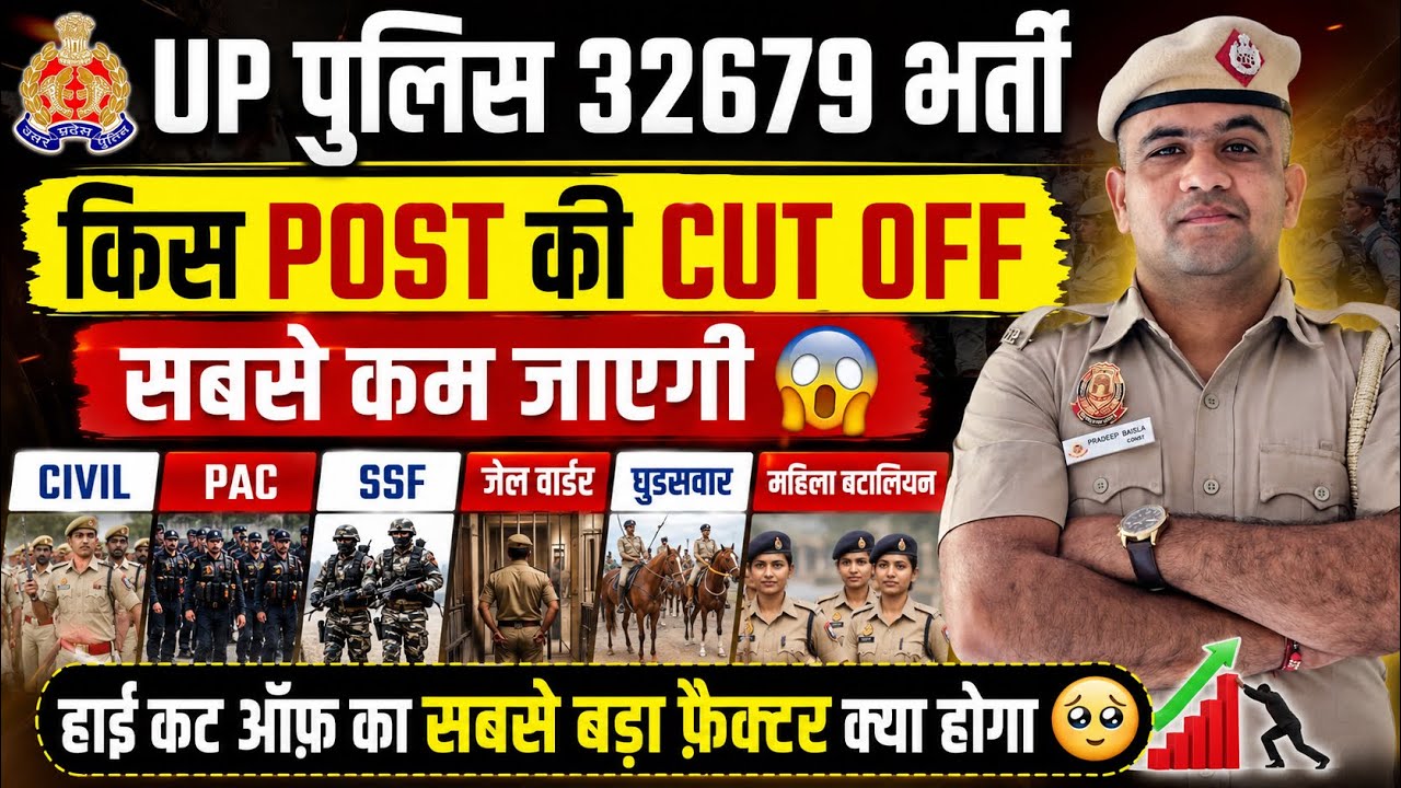 UP POLICE 2026 EXPECTED SAFE CUT OFF ALL POSTS AND NORMALIZATION SYSTEM