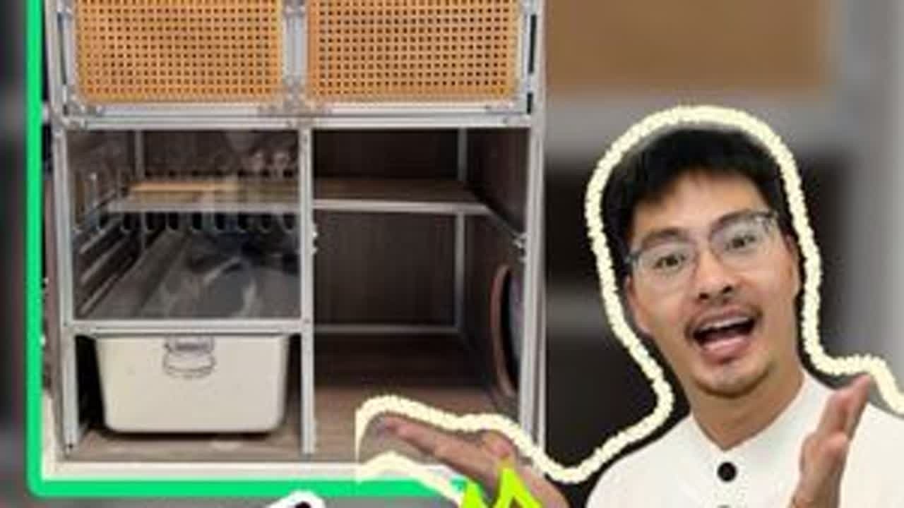 保姆级攻略，手搓铝型材猫砂盆！ #省钱技巧 #铝型材猫砂盆 #铝型材定制 #猫砂盆改造 #自制猫砂盆