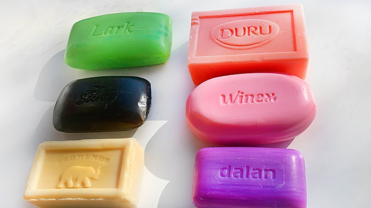 Dry Soap carving ASMR | relaxing sounds *no talking* | Satisfying ASMR video part 24
