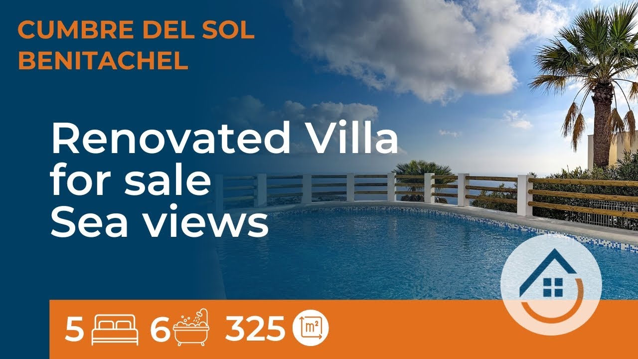 This Renovated Spanish Villa Overlooks the Mediterranean | Cumbre del Sol