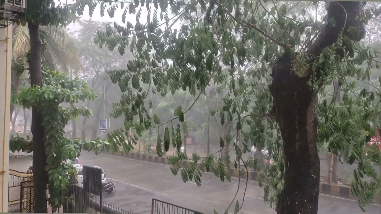 Timelapse of first Rain in Airoli 2026