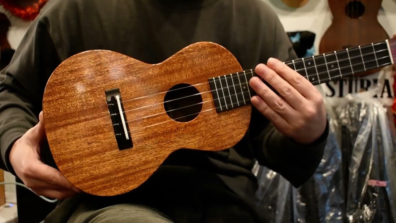 NEW/tkitki ukulele ECO-C AfricanMahogany Concert【S/N 1690】【お茶の水店】 @ukuleleshoptantan