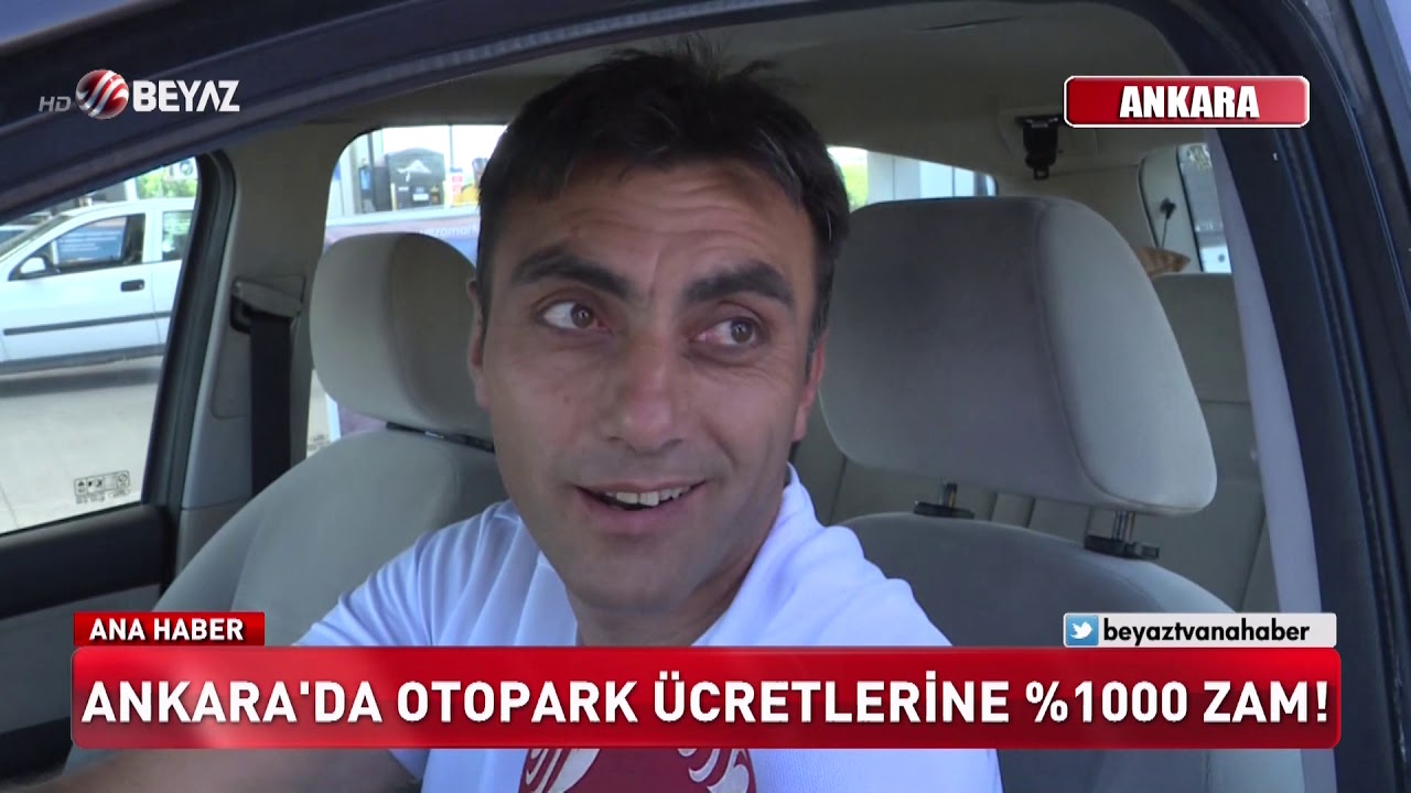ANKARA'DA OTOPARK &Uuml;CRETLERİNE %1000 ZAM!