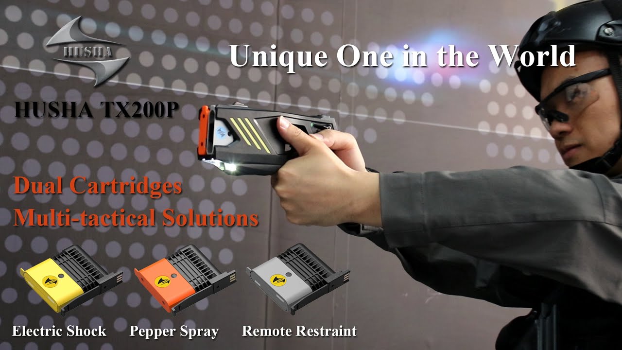 HUSHA stun gun TX200P#police #stungun #lawenforcement