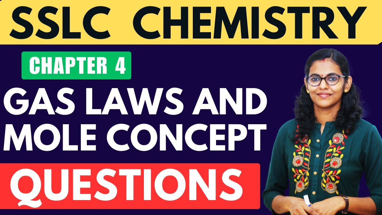 “GAS LAWS AND MOLE CONCEPT// IMPORTANT QUESTIONS /Class 10 Chemistry ||Chapter 4 ||New Textbook 2025