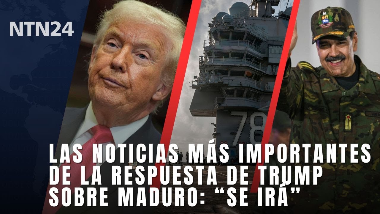Las noticias más importantes de la respuesta de Trump sobre Maduro: 