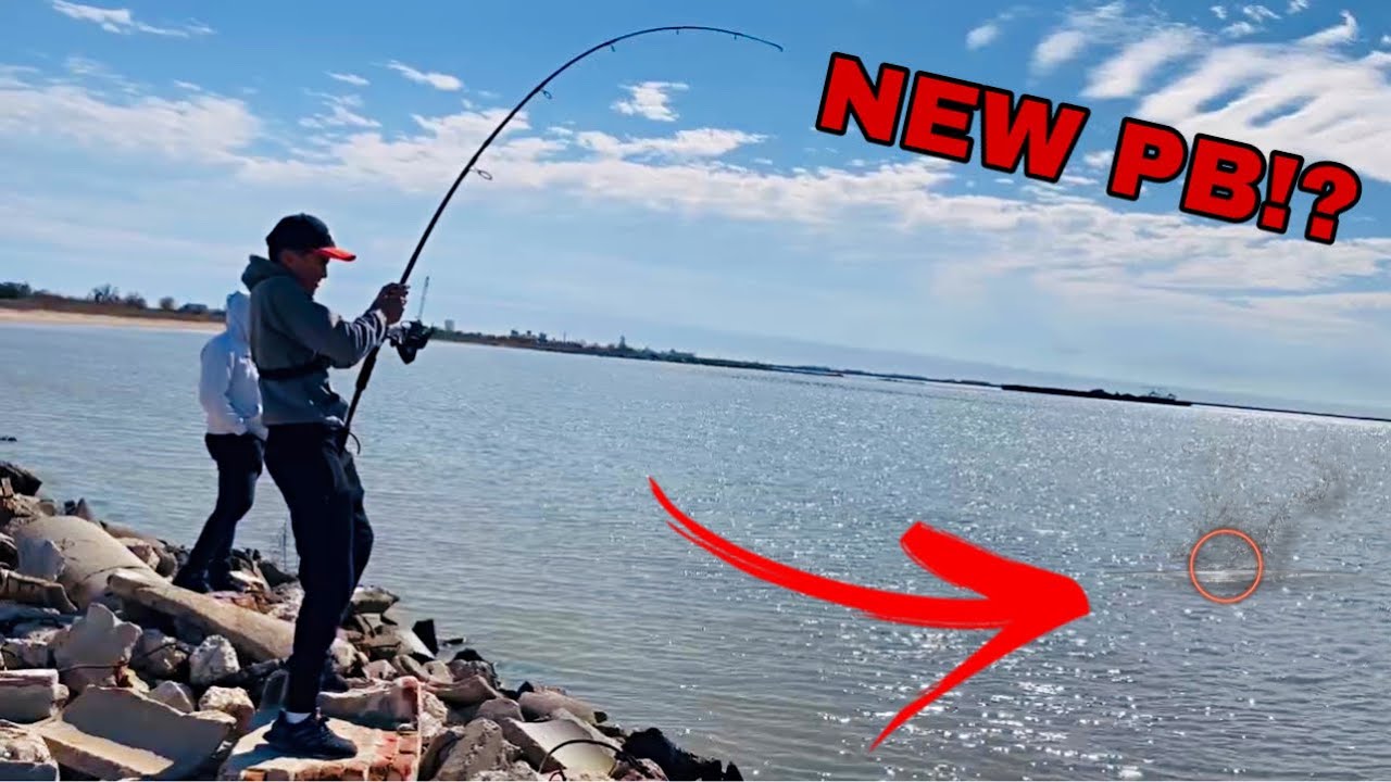 This FISH Was HEAVIER Than ME! **My Biggest Fish** ( Galveston, TX)