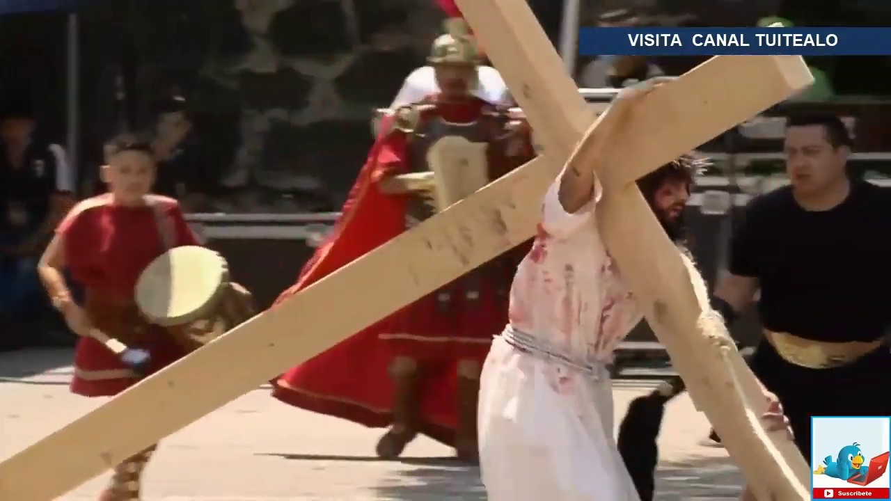 La Pasión de Cristo en Iztapalapa 2020 Crucifixión; Iglesia Del Señor de la Cuevita Parte 8