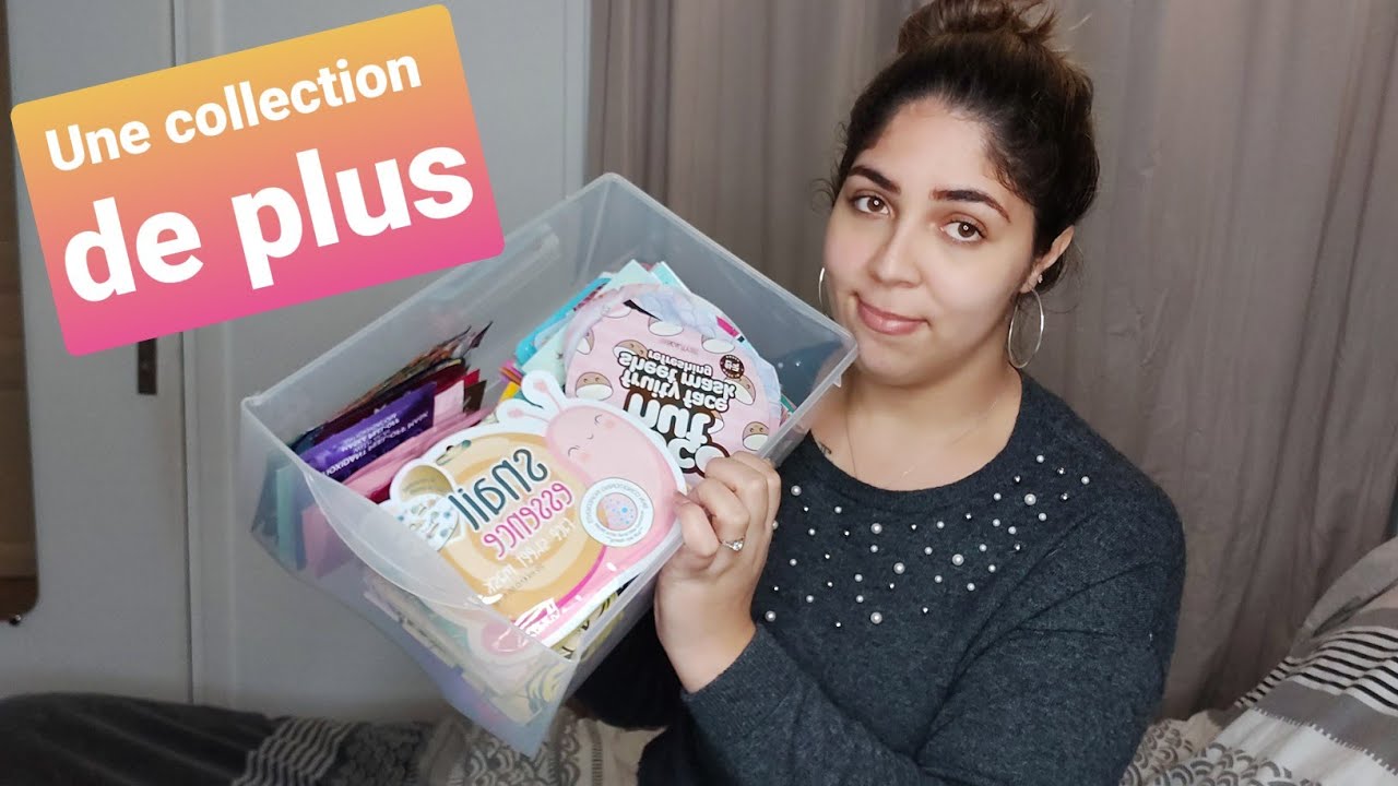 MES MASQUES VISAGE | je les  collectione 🤦‍♀️