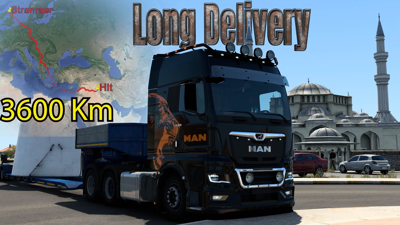 ETS2 Long Delivery Iraq to Scotland | Euro Truck Simulator 2 | Logitech G29 #ets2 #logitechg29