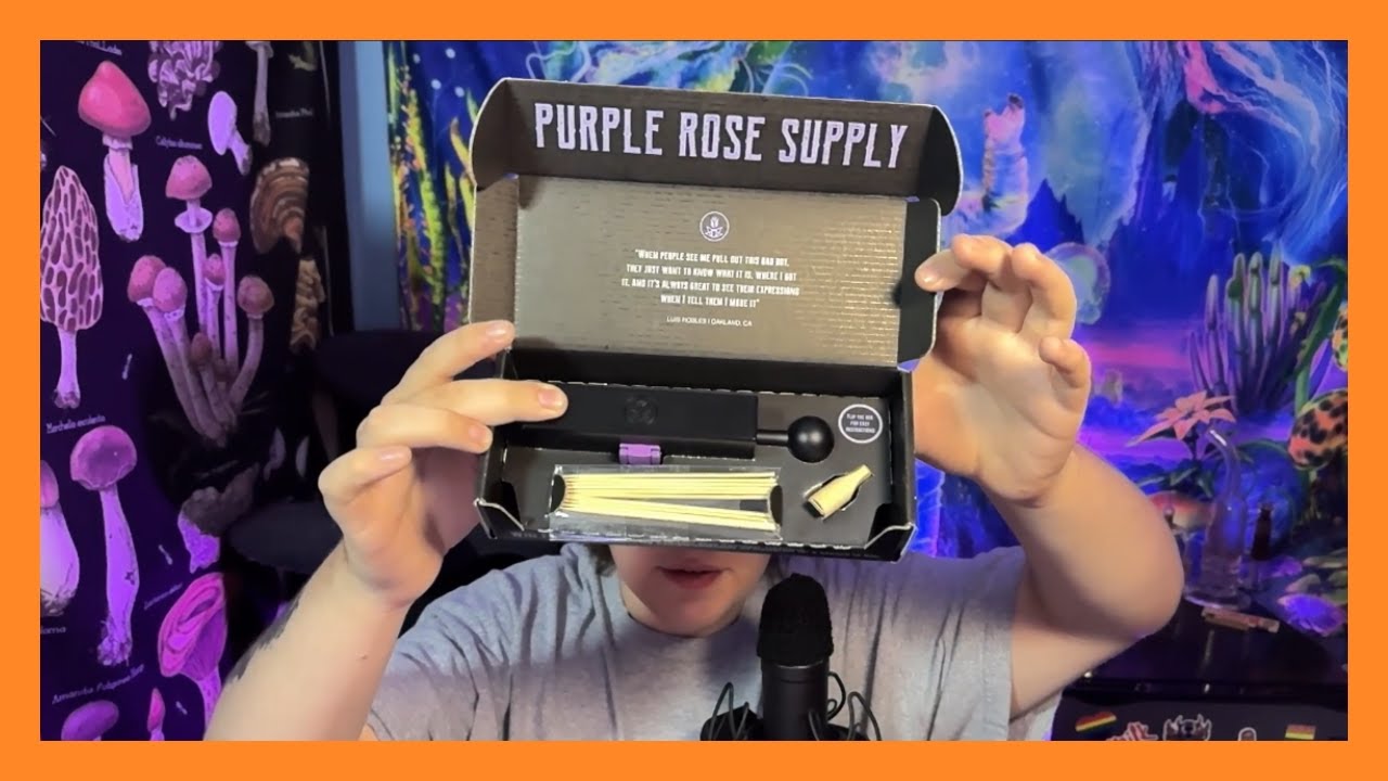 BETTER THAN ROLLING UP?!? | PURPLE ROSE SUPPLY CANNAGAR MOLD UNBOXING