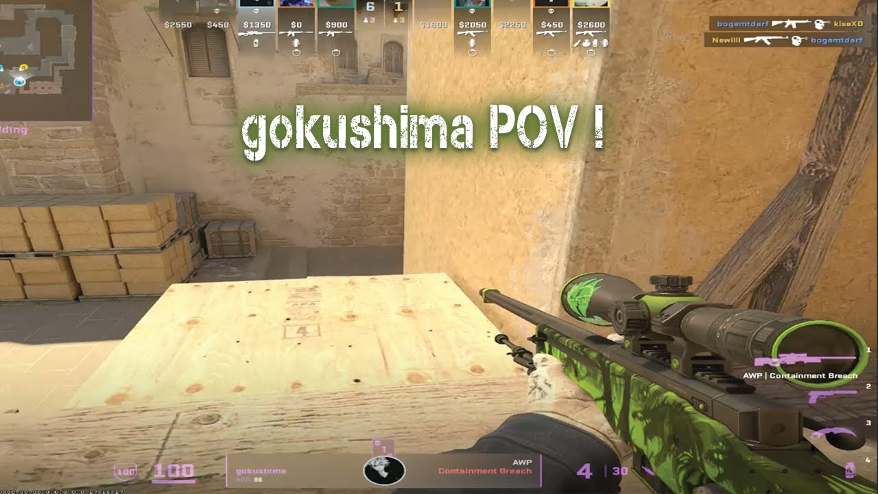gokushima PLAYS FACEIT LVL 10🔥 2024 POV