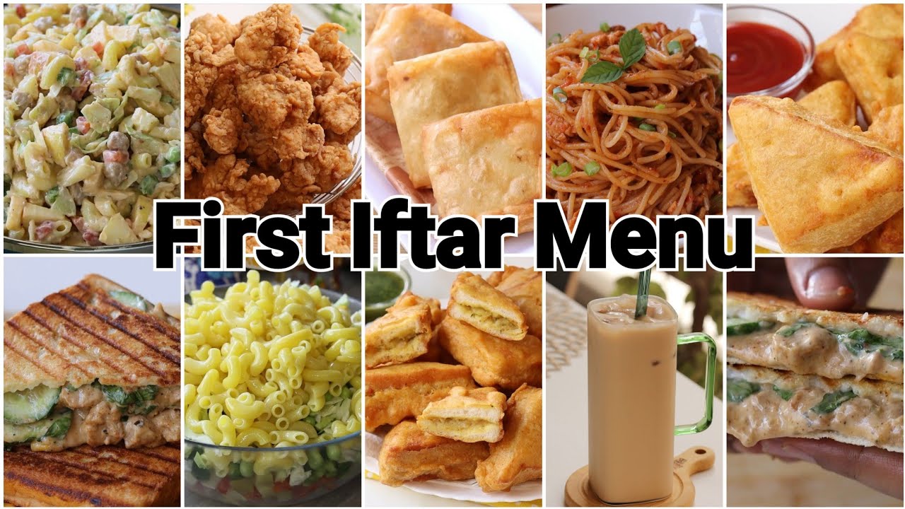 Iftar Complete Menu 😍 by (YES I CAN COOK)