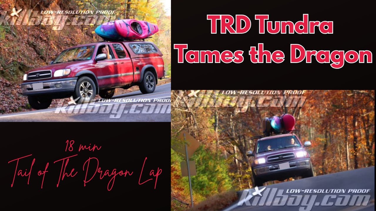 TRD Tundra поджаривает хвост дракона