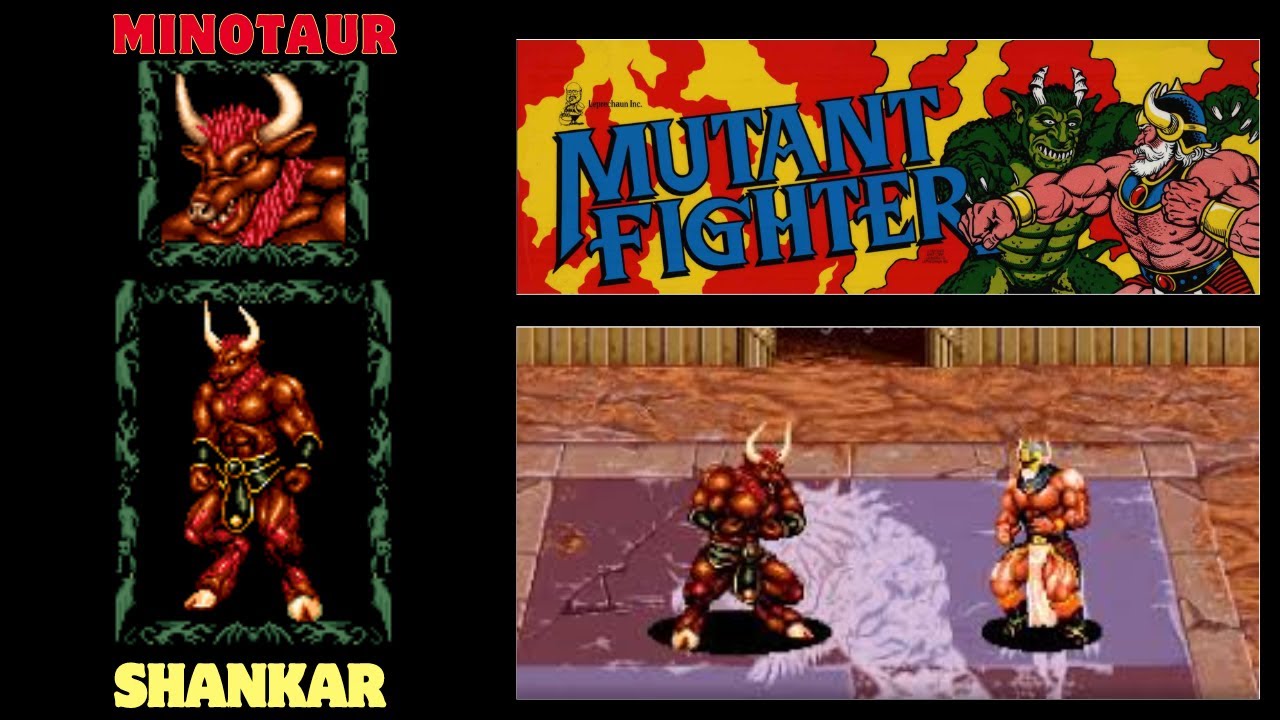 🎮 MUTANT FIGHTER - ( ARCADE / 1991  ) - 💥 MINOTAUR 💥 - GAMEPLAY COMPLETA