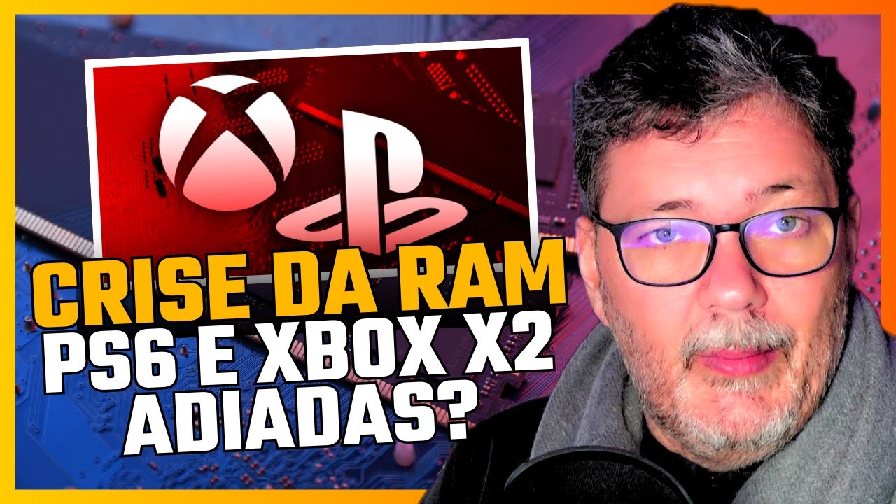 IA ROUBA MEMÓRIAS ÀS CONSOLAS DE NOVA GERAÇÃO (PS6 e nova Xbox adiadas?)