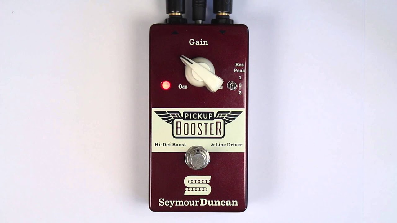 Seymour Duncan Pickup Booster Review - BestGuitarEffects.com