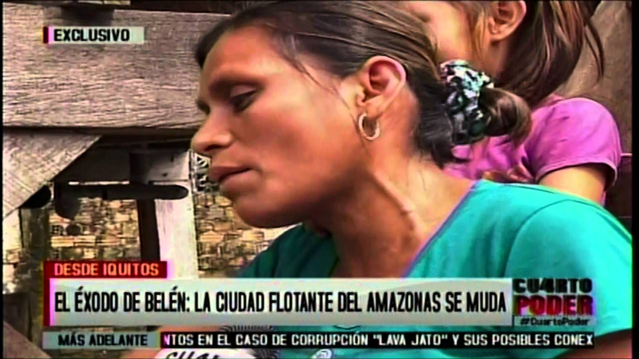 El éxodo de Belén: Barrio de Iquitos se muda (Cuarto Poder)