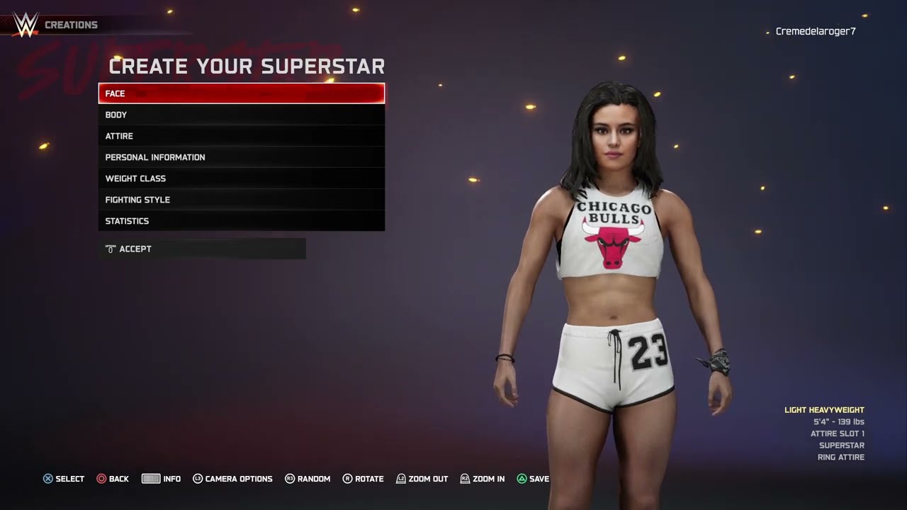 WWE | Selena Gomez | Face Texture