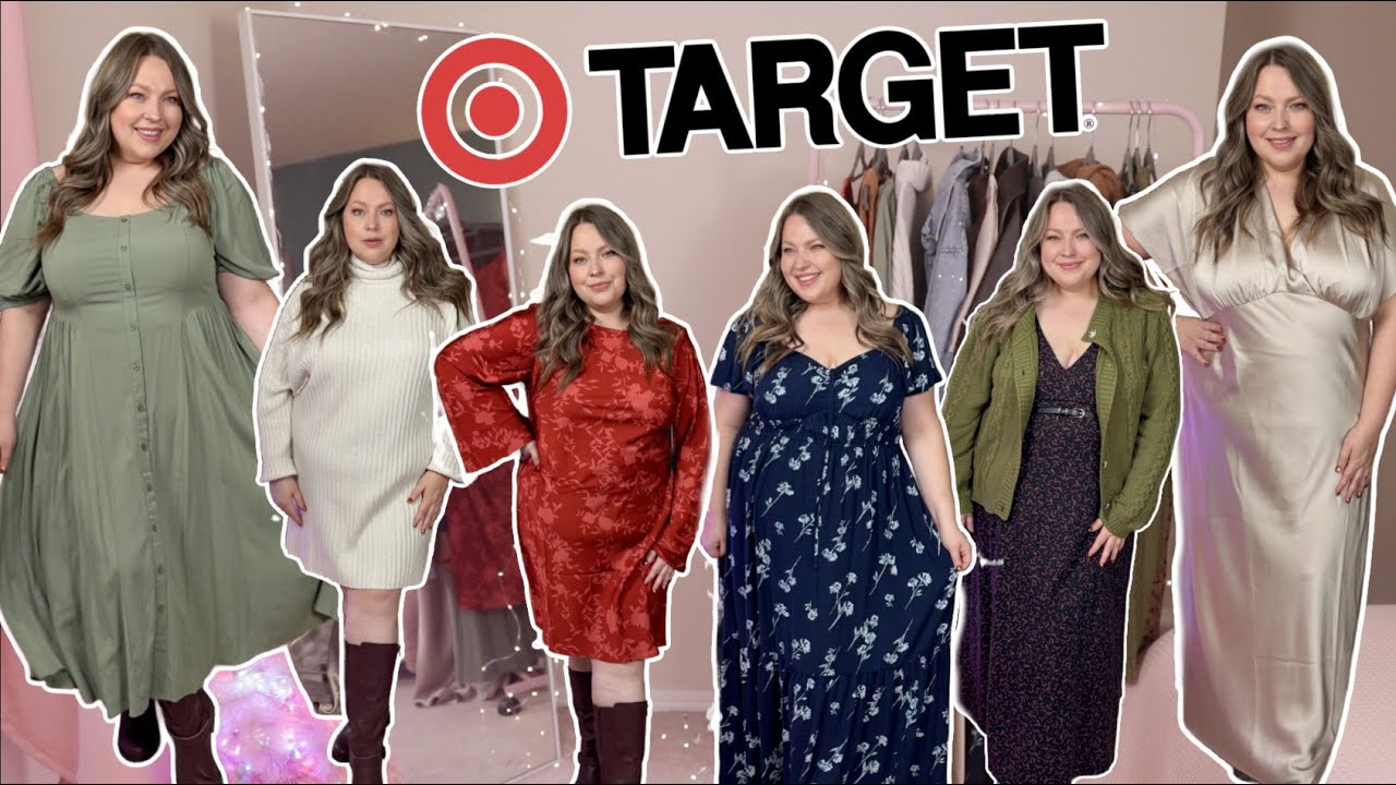*ОГРОМНАЯ* коллекция платьев больших размеров от TARGET | Как стильно одеваться
